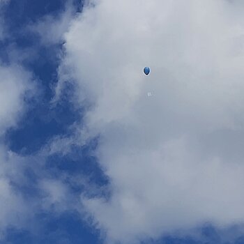 Foto: Ballon am Himmel